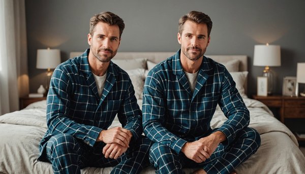 Le pyjama plaid homme : confort et style pour les soirées froides