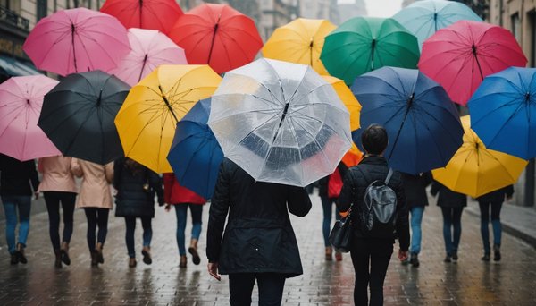 Explorez les meilleurs parapluies alliant élégance et solidité